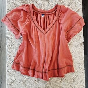 Old Navy Women's Blouse in Coral